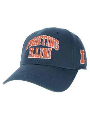 Image of ILLINOIS FIGHTING ILLINI BLOCK I DRIVE CAP -  darkblue